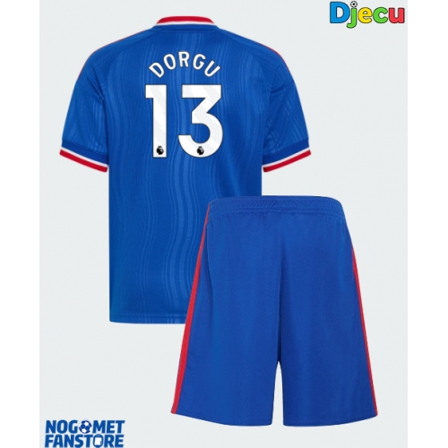 Manchester United Patrick Dorgu #13 Gostujuci Dres za djecu 2026-27 Kratak Rukav (+ Kratke hlače)
